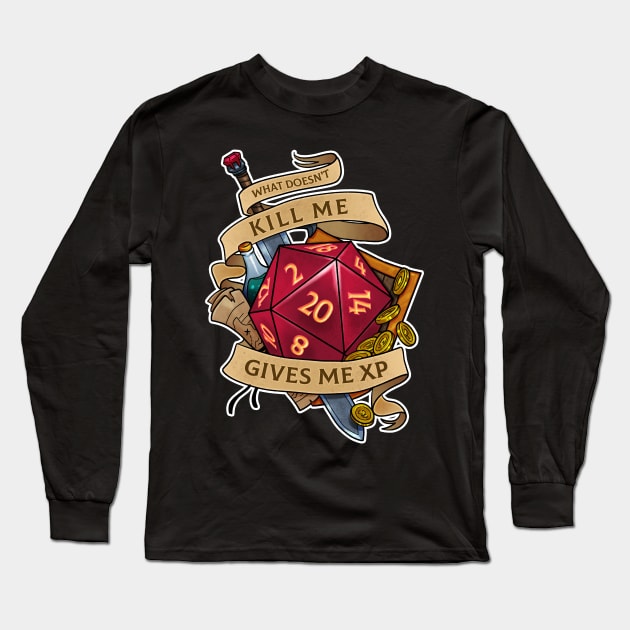 What doesn't kill me Long Sleeve T-Shirt by ursulalopez